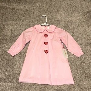 Cecil and Lou girls Valentine heart dress, size 5 NWT!